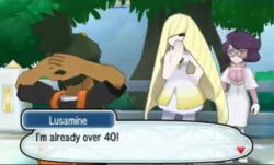 noticing-things-the-game:  maskedkitsune:  Lusamine is over 40