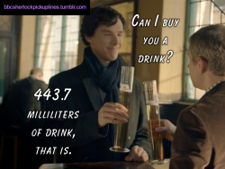 “Can I buy you a drink? 443.7 milliliters of drink, that