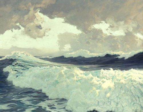 Frederick Judd Waugh.Â The Ocean. 1929.