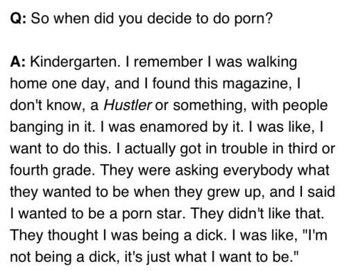 dumbbigtittedslut:  I think I’m declaring it James Deen day. Captions taken from Reddit and a GQ interview from 2012.  Words to live by