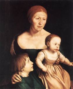 artmastered:  Hans Holbein the Younger, The Artist’s Family,