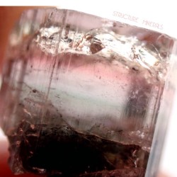 structureminerals:  Tourmaline crystal from Brazil available