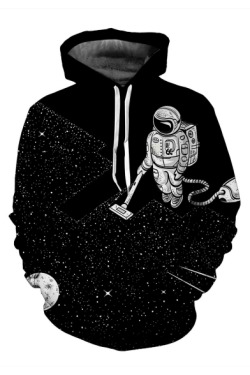 baby-youth: Dope Unisex Hoodies  Astronaut Print // Dropped Milk