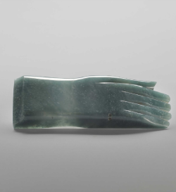 desimonewayland:  Hand Shaped Pendant, Olmec, 1500/0300 - Blue-green