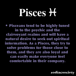 zodiacsociety:  Pisces Zodiac Facts 