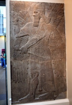 ahencyclopedia:  WALL RELIEFS: Apkallus of the North-West Palace