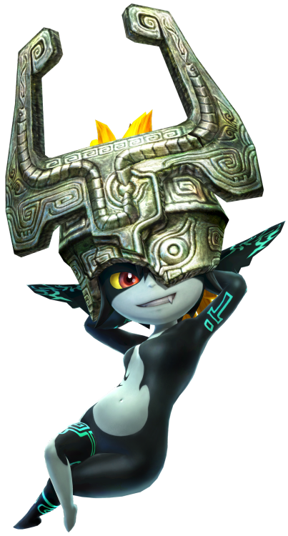 Which Midna form do you prefer? I personally like the imp one cuz I personally love short thick chicks.