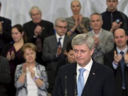 ferait:Prime Minister Stephen Harper wants to forbid women from
