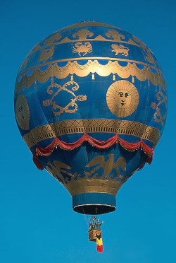 themagicfarawayttree:  Le Reveillon - A reproduction of the Montgolfier