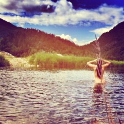 naturalswimmingspirit:  taking some personal time to enjoy a