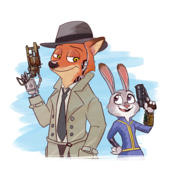 moringmark:  Zootopia x Fallout 4 