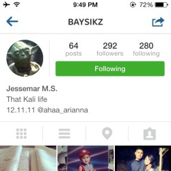 Everyone follow my boyfriend @baysikz