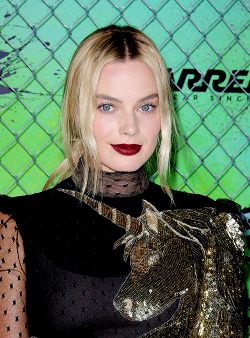 cateblenchett:MARGOT ROBBIE at the ‘Suicide Squad’ premiere