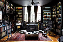 thenordroom: Unique black home in a 19th-century firehouse |