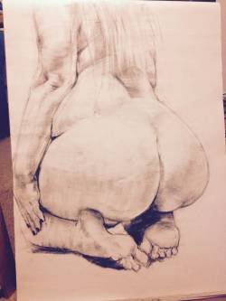 particularpleasure:  zenidanielz:  Did another charcoal drawing,