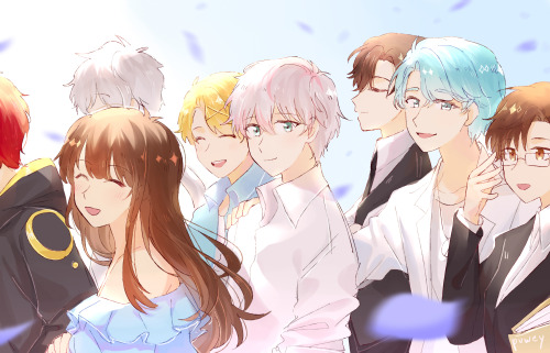 starcrystalrose:  Happy (belated) 4th Anniversary of Mystic Messenger!!!