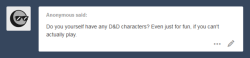 discount-supervillain:  Yeah, I’ve made tons of characters