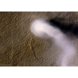 A Dust Devil on Mars #nasa #apod #hirise #mro #lpl #mars #planet