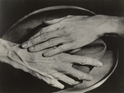 oau:  Hands of Jean Cocteau (1927) Berenice Abbott