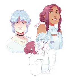 pixelplume:    just a cute cybernetic test tube child and their