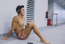 365daysofsexy:  Singapore national swimmer PANG SHENG JUN