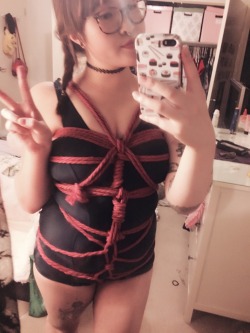 shibari-bun:  Ignore the hip harness, the tiddie one I where