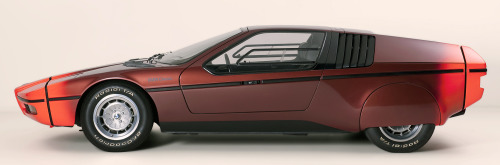 carsthatnevermadeit:  carsthatnevermadeit:  BMW Turbo, 1972.Â The Turbo concept car was built to commemorate Munich hosting the 1972 Olympics. It was designed by Paul Bracq and had a mid-mounted engine 200 hp turbocharged engine from the BMW 2002. Only