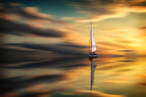 Sailing … takes me away to where I’ve always heard it could be … just a dream and the wind to carry me, and soon I will be free