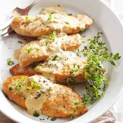 angelkin-food-cake:  Chicken Dijonnaise -4 skinless, boneless