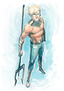 sottapop:  Just doodling some Aquaman. He doesn’t like you