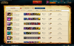 Well, I give up. Went from Gold III 100 lp down to Gold V 0lp.