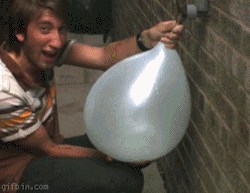 niknak79:  slow motion water balloon pop 