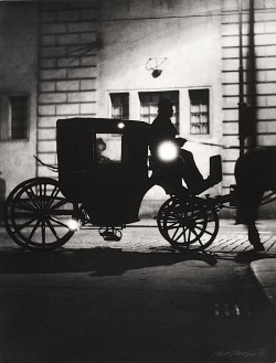 luzfosca:  Václav Chochola Horse-drawn Cab / Fiakr, 1949 From