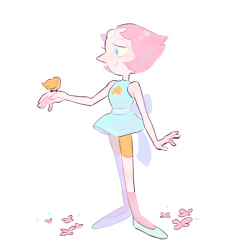 ieafy:  commission of Pearl for @piierogi !!!♥ ♥ ♥ 