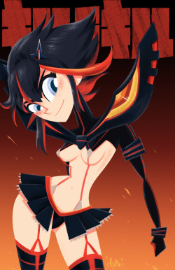 drneque:  Matoi Ryuko by ilianaGatto     <3 u<3