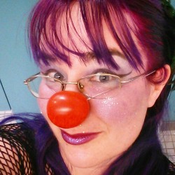 April Fool’s Day #clown #selfie on #saintstupidsday in