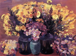 artist-sarian: Flowers, Martiros Sarian https://www.wikiart.org/en/martiros-sarian/flowers-1937