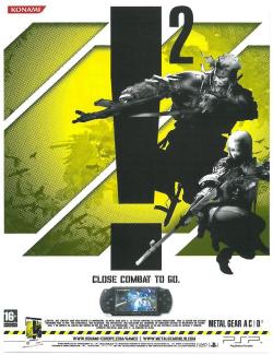 vgprintads: ‘Metal Gear Acid 2′ [PSP] [SPAIN] [MAGAZINE]