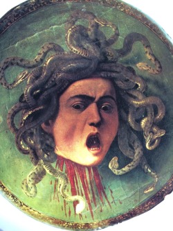 Perseus: “girl you gon gimme that head today x” Medusa: