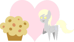 paperderp:  Pointy Love - Derpy x Giant Muffin by 2kaze★  x3