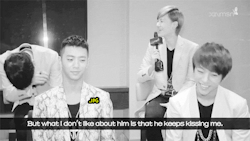 younqjae:  oh shit daehyun found out…   