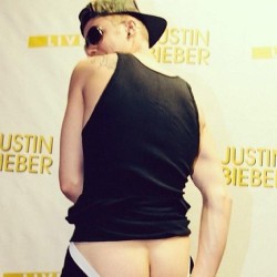Justin Bieber’s ass.
