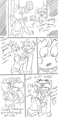 fivenightsatfreddysporn:  unnecessaryfansmut:  the comic so farwhen