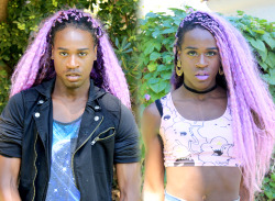 genderphobia:  milesjai:  FluidPlaying around with masculine/feminine