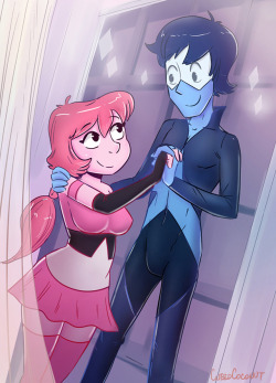 A couple of cute gemsona commissions! Thanks so much for commissioning