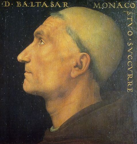 Potrait of Don Baldassarre, 1499, Pietro Perugino