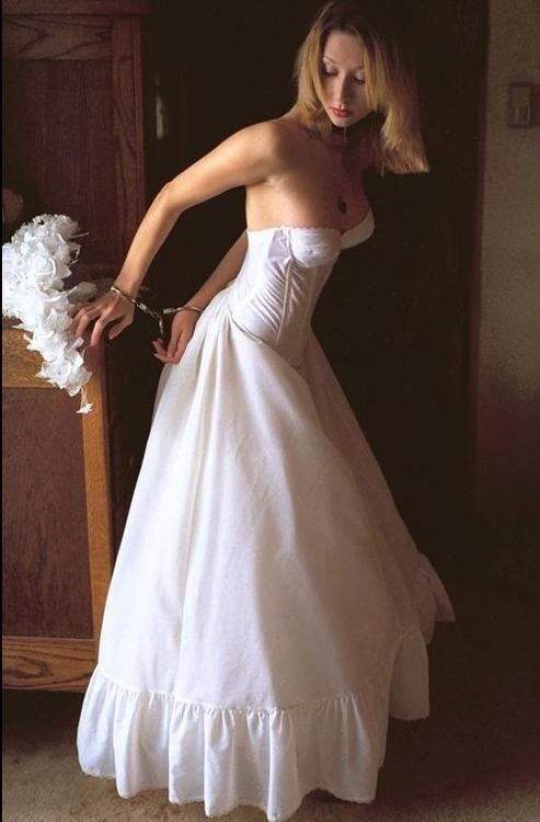 Bride in bondage