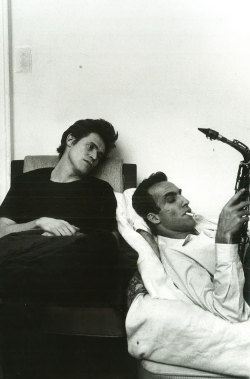 mabellonghetti:Willem Dafoe and John Lurie photographed by Steven