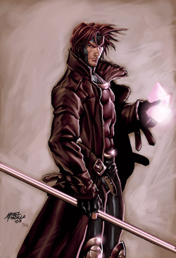 famousfictionalcharacters:  X-MEN characters day:  Gambit (Remy