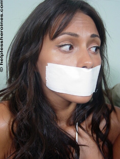 thexpaul2:  The Mancini sisters bound & gagged